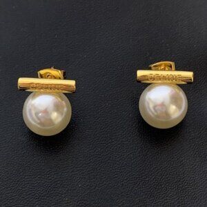 Celine Pearl Stud Earrings